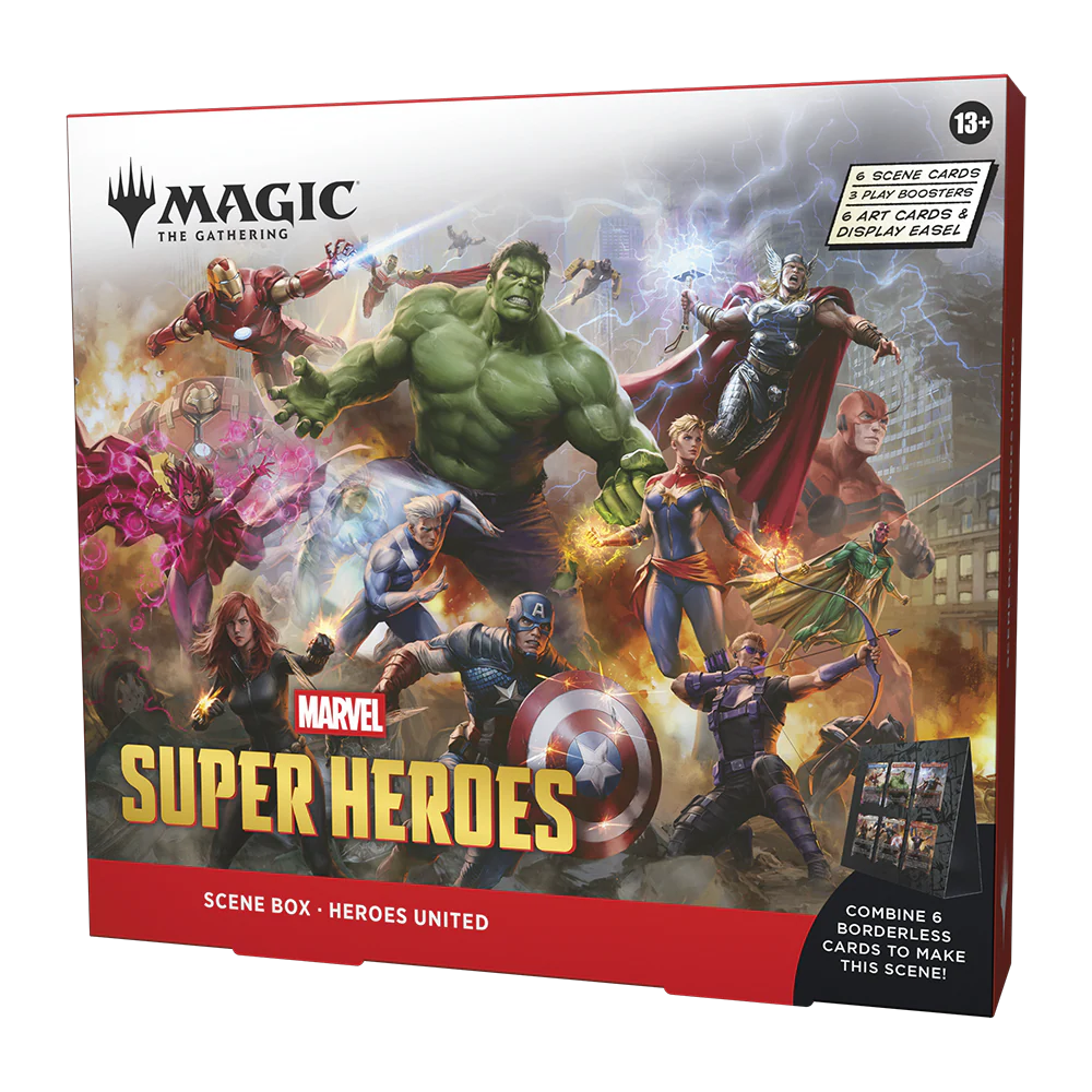 Magic the Gathering - Box Scene - Heroes United ENG