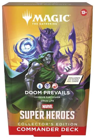 Magic the Gathering - Marvel Super Heroes - Collector Commander Deck Doom Prevails ENG