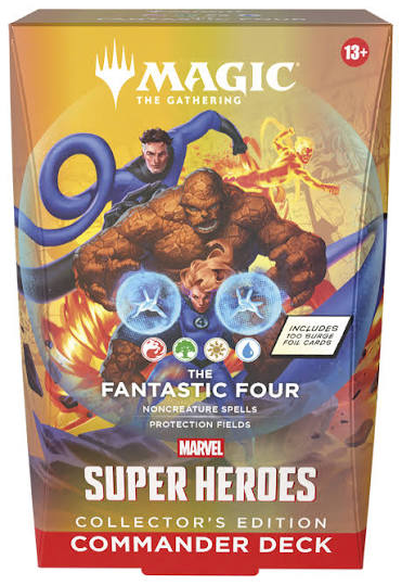 Magic the Gathering - Marvel Super Heroes - Collector Commander Deck Fantastic Four ENG