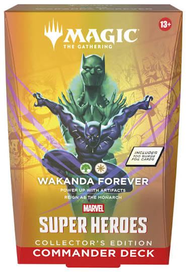 Magic the Gathering - Marvel Super Heroes - Collector Commander Deck Wakanda Forever ENG