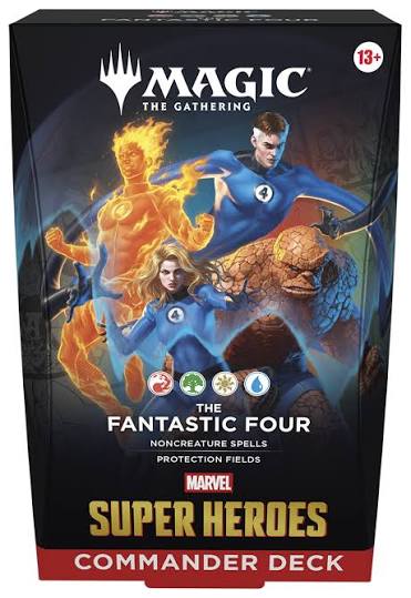 Magic the Gathering - Marvel Super Heroes - Commander Deck Fantastic Four ENG