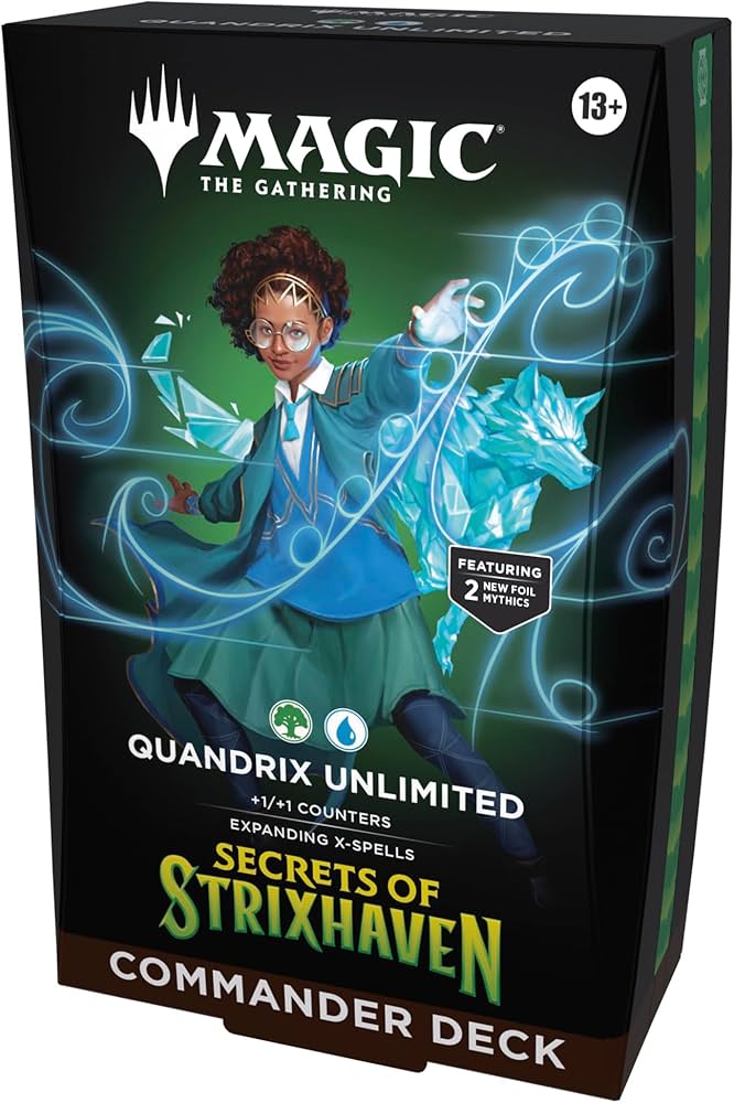 Magic the Gathering - Secrets of Strixhaven - Commander Deck Quandrix Unlimited ENG