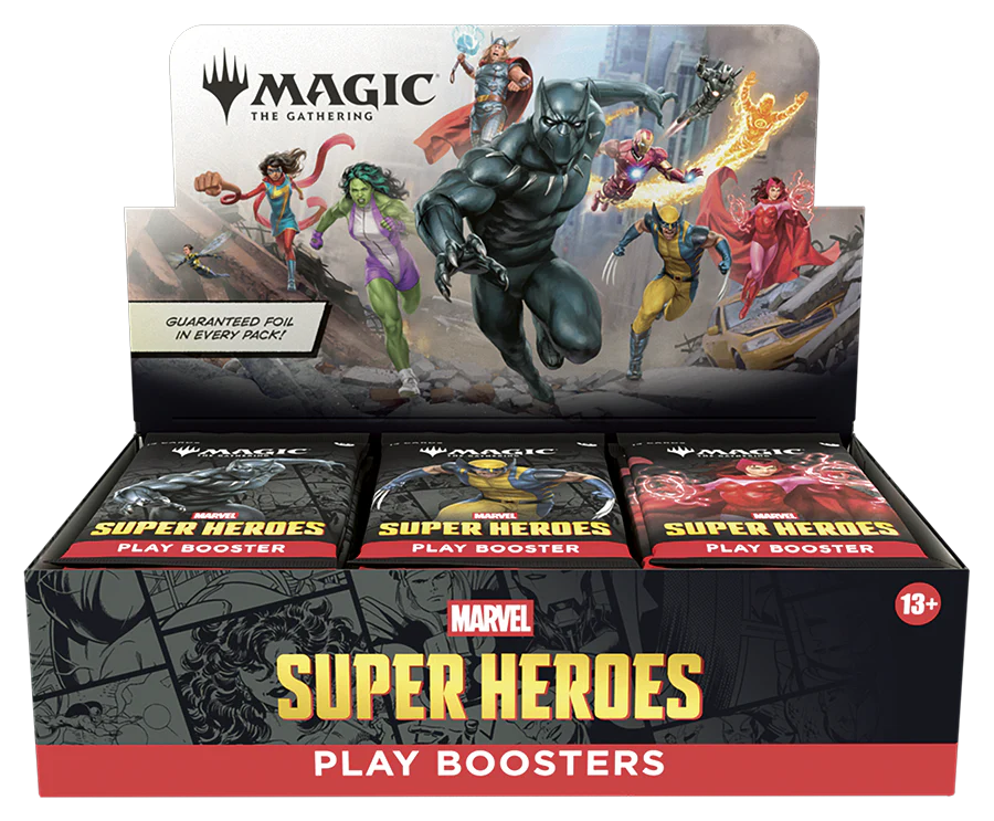 Magic the Gathering - Marvel Super Heroes - Play Booster 30 Buste ENG