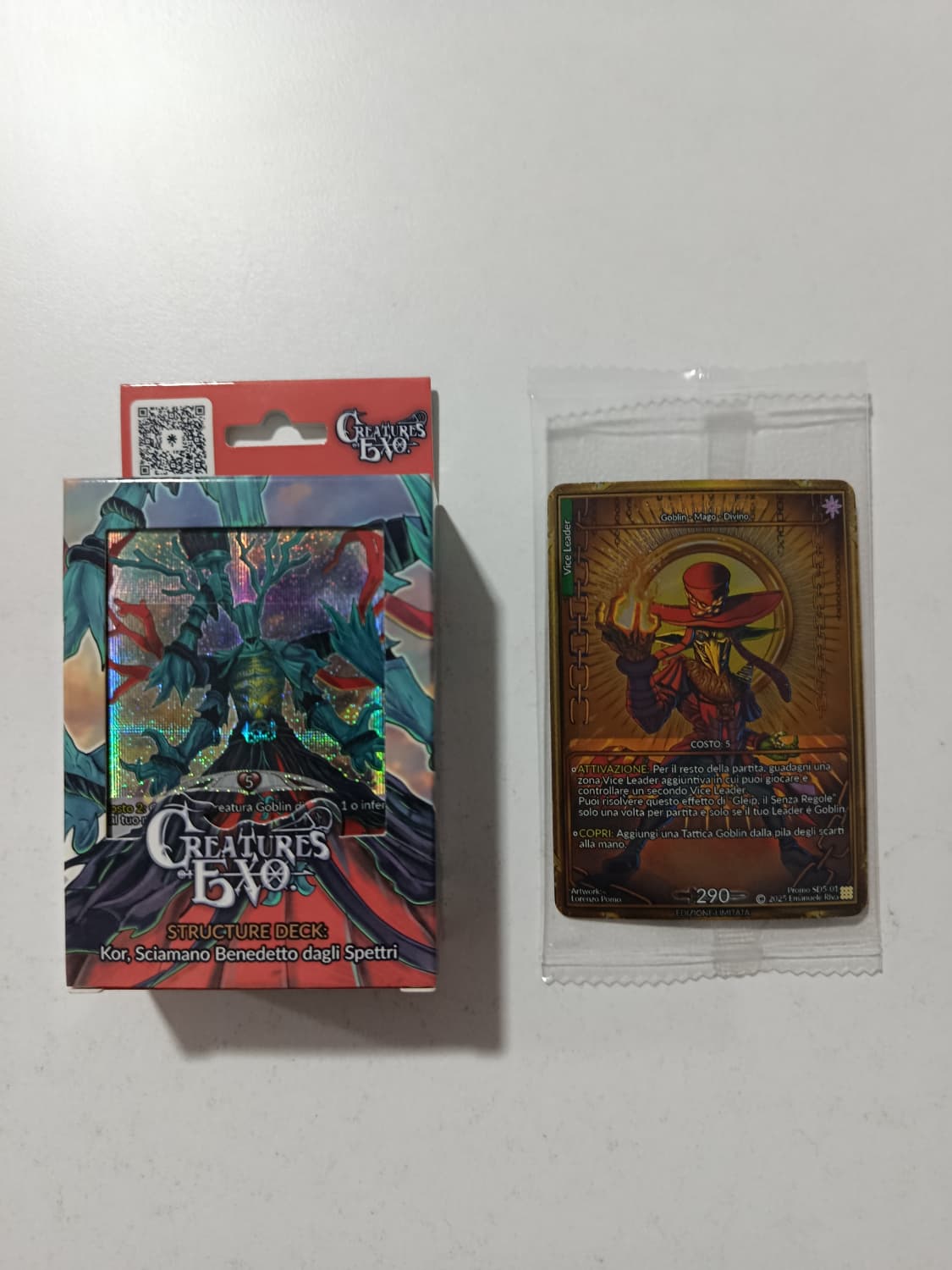 Creatures of Exo - Structure Deck Kor, Sciamano Benedetto dagli Spettri